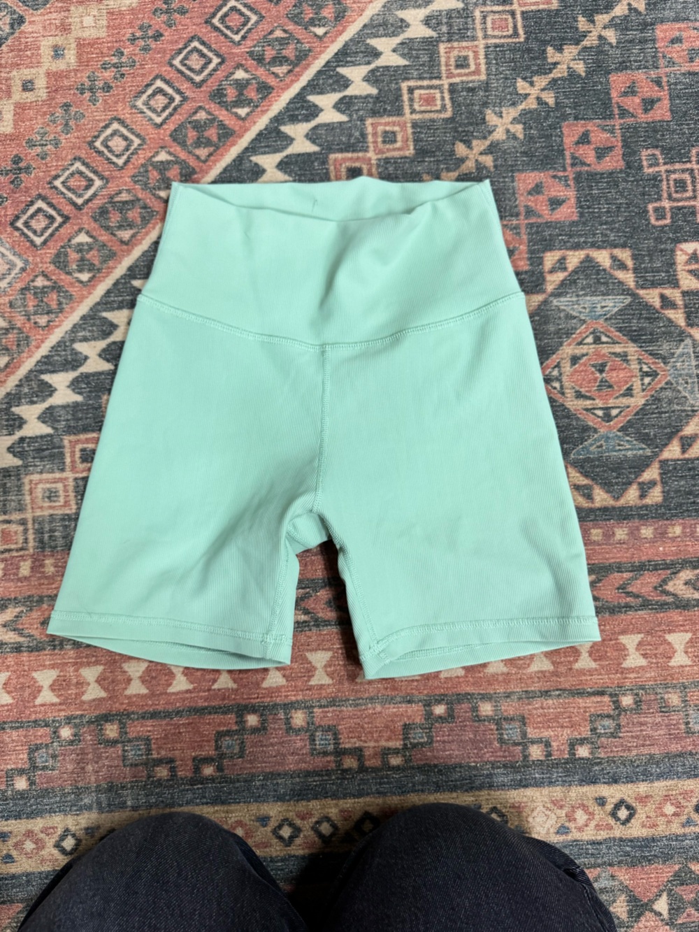 Wilo the Label Women's High-Rise Mint Bike Shorts